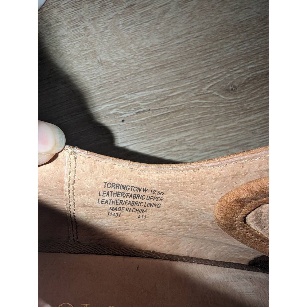 Polo Ralph Lauren Mens Torringtons 120 Oxford Dress Shoes Beige Leather 10.5D - Picture 3 of 13